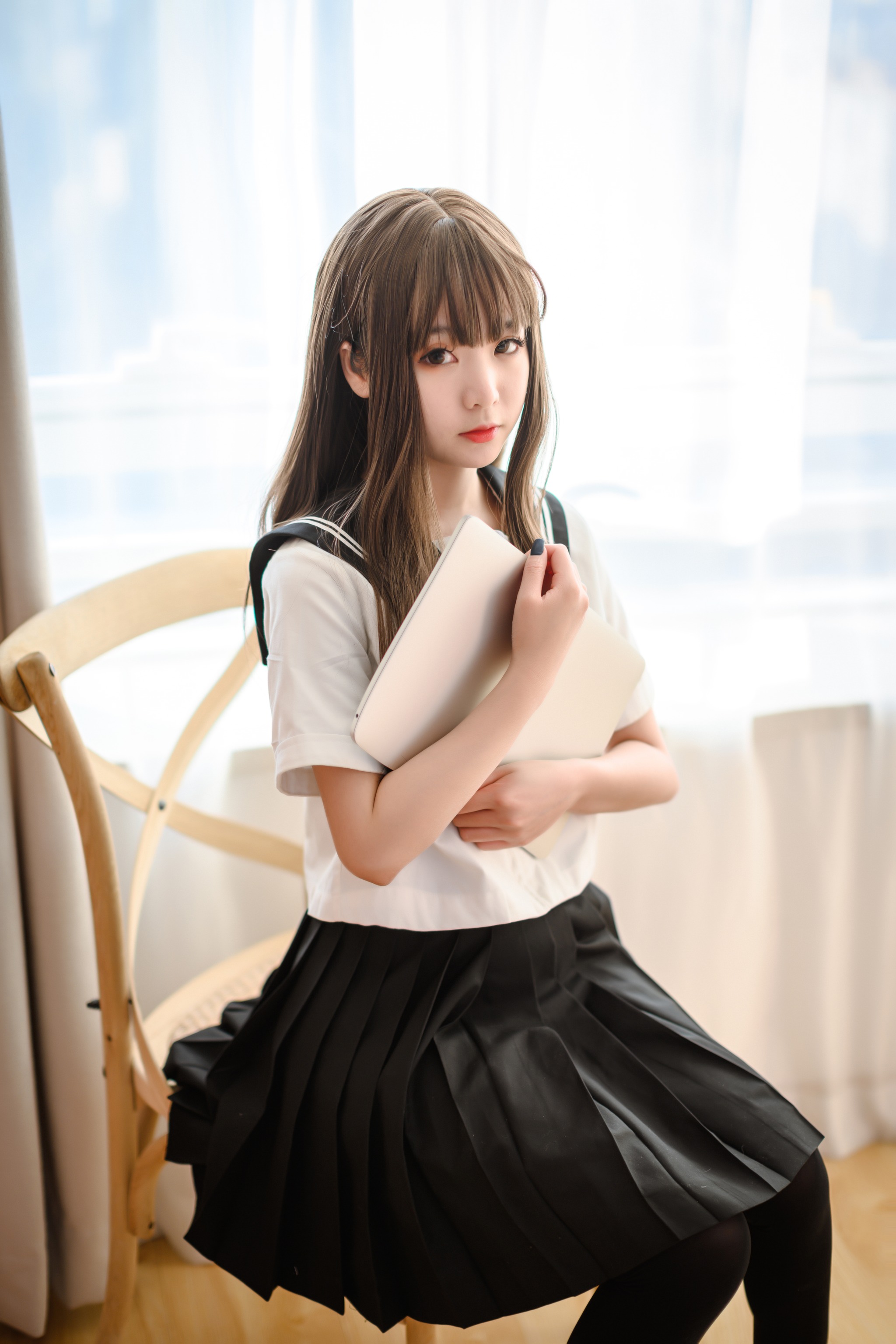 图片[1]-是青水 – NO.007 JK制服 [30P]-XikXak